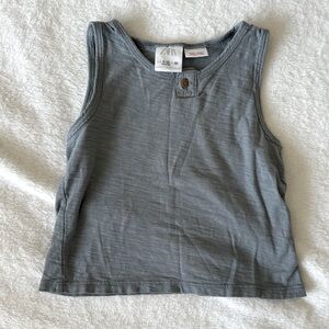 zara baby tank top • 9-12mos
